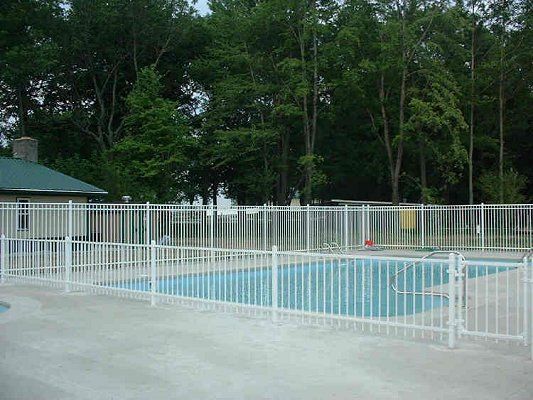 The camp swimming pool