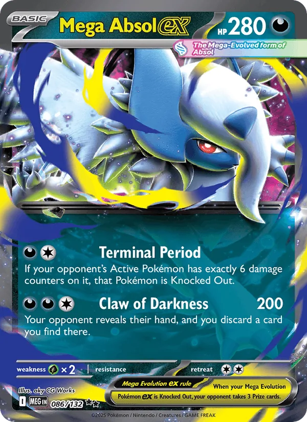 Mega Absol ex 086/132