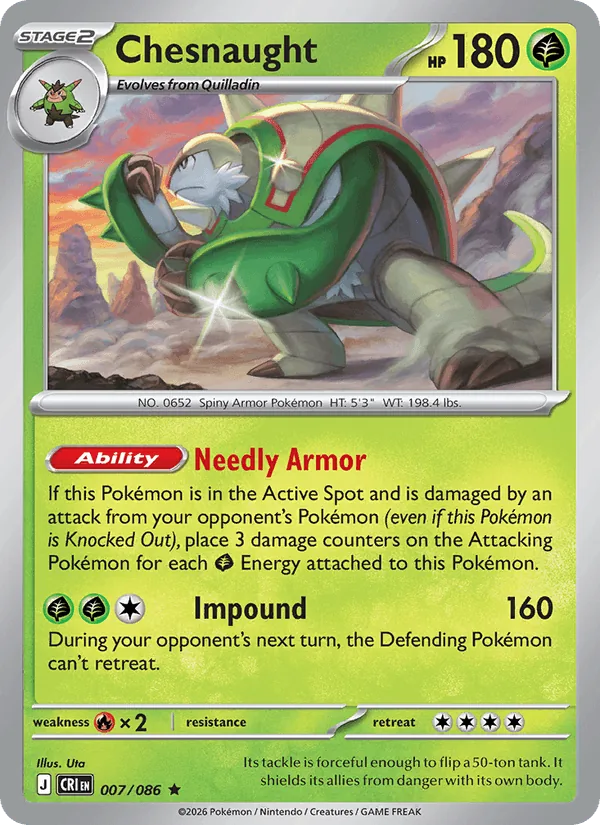 Chesnaught 007/86