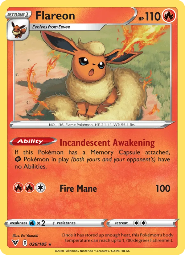 Flareon 026/185