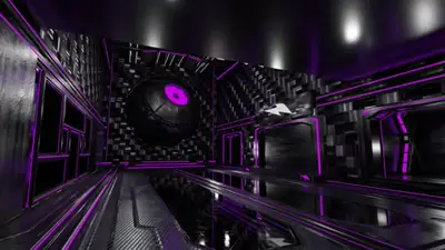 Purple Sci-Fi Loot Skin