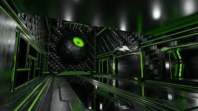 Green Sci-Fi Loot Skin
